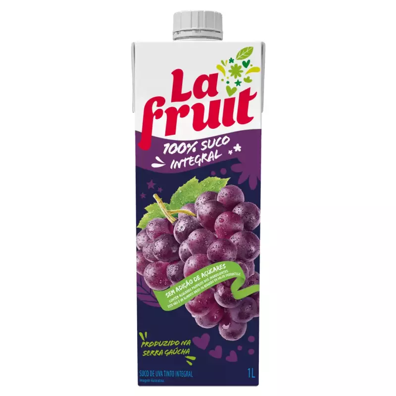 Suco lafruit uva 100% 1l
