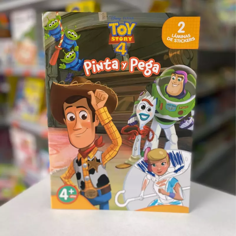 PINTA Y PEGA - TOY STORY
