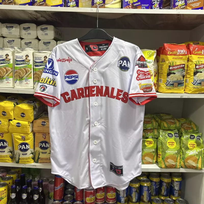 Camisa Cardenales blanca Nueva 25-26