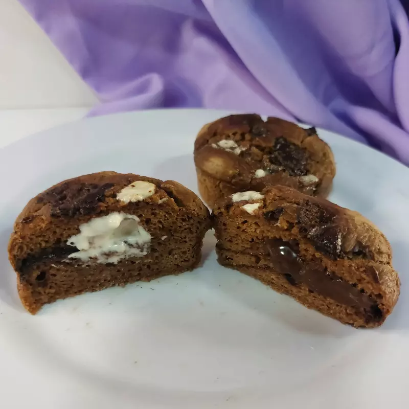Pão duo chocolate diet
