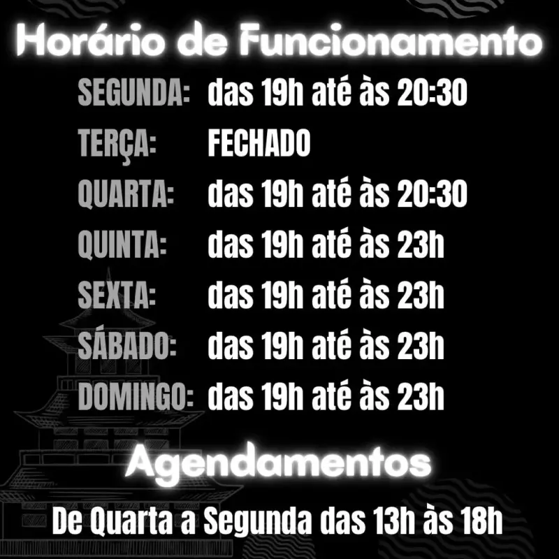 AGENDAMENTOS!!