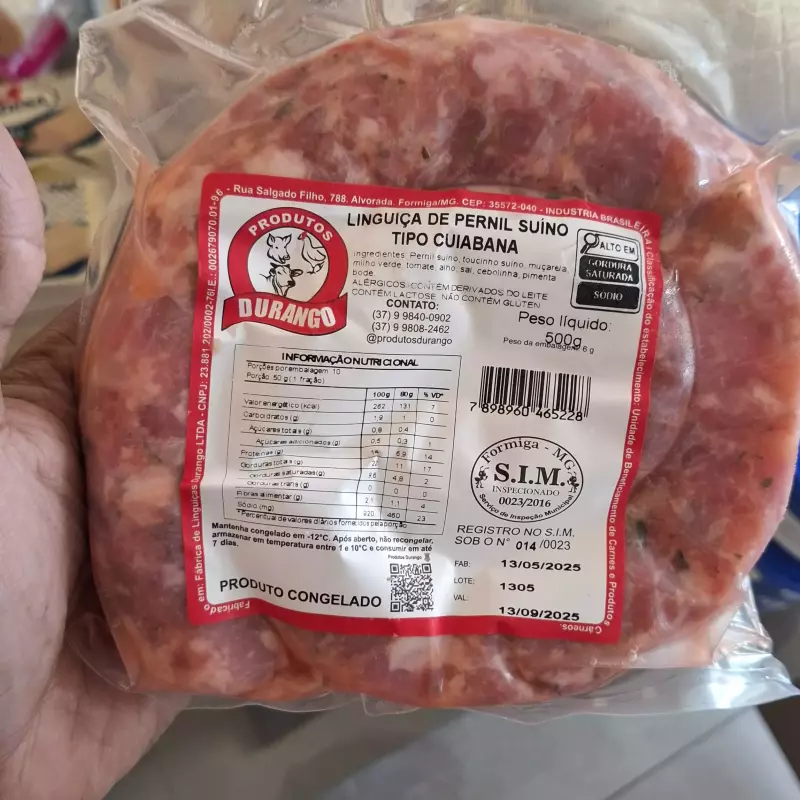 LINGUIÇA DE PERNIL C QUEIJO