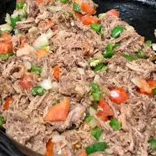 BARBACOA GUISADA PICO DE GALLO