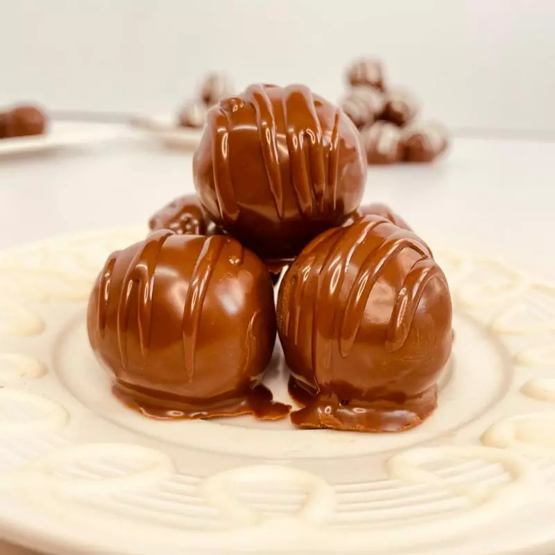 Trufas de chocolate docena