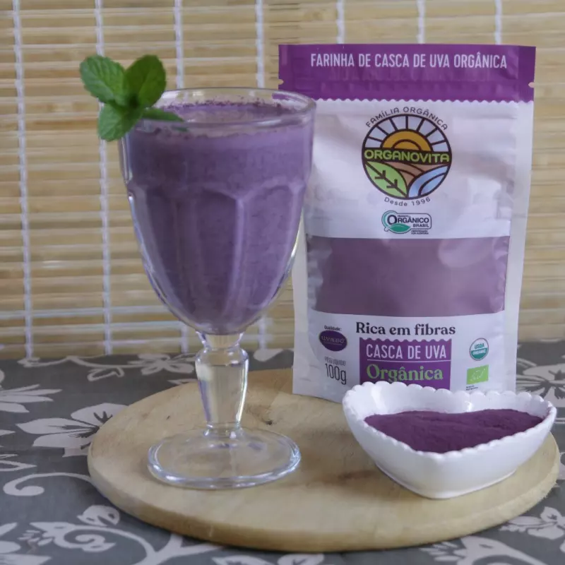Farinha da Casca de Uva 100g
