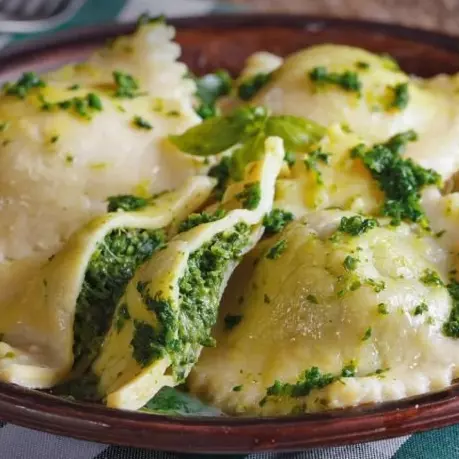 Raviolis Ricotta y Espinacas