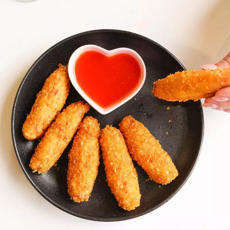 Croquetas de cangrejo