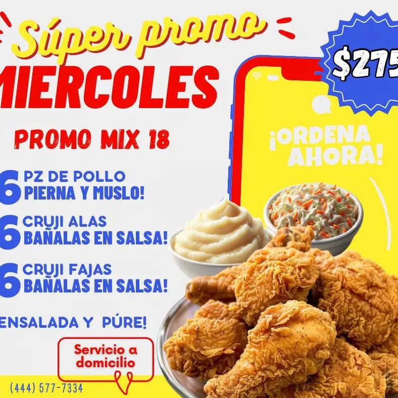 Promo mix 18 (solo los miércoles)