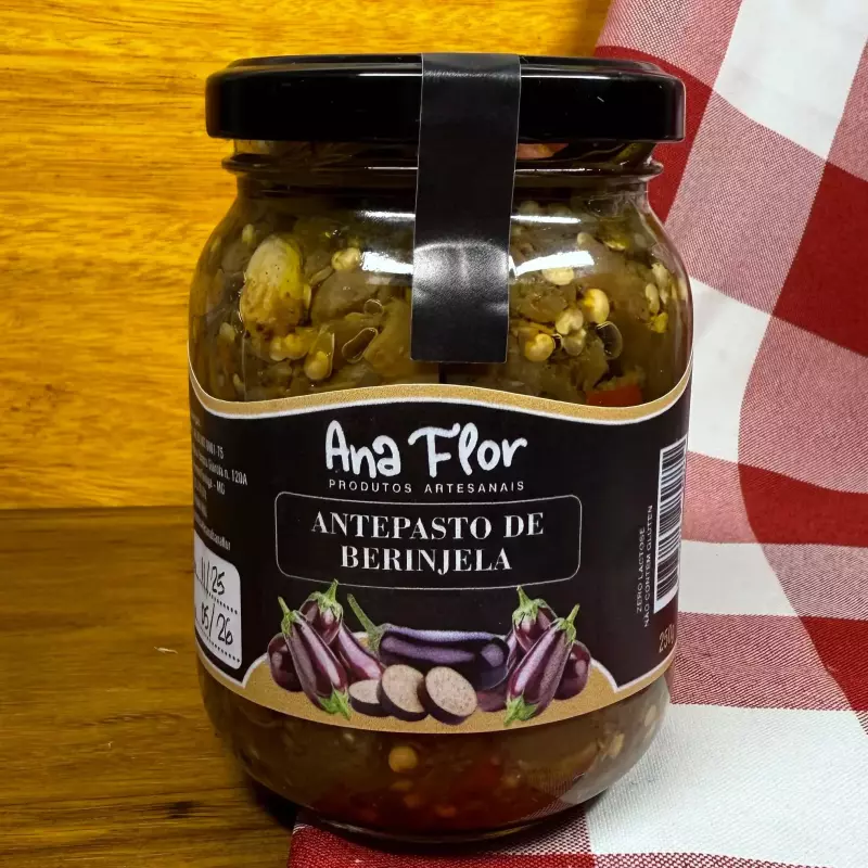 Antepasto de Beringela 250 ml. 🍆