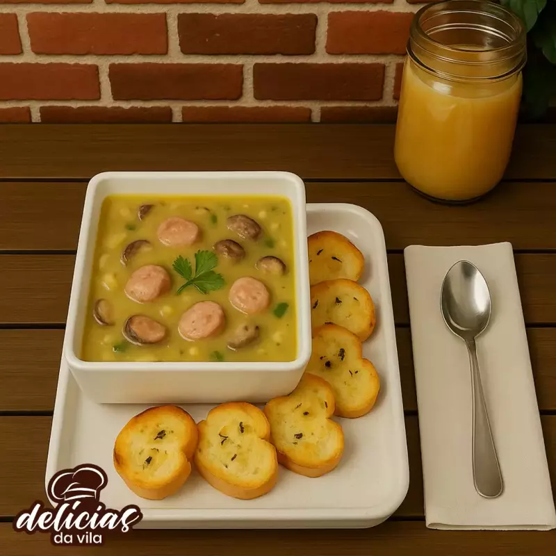 Caldo de ervilha