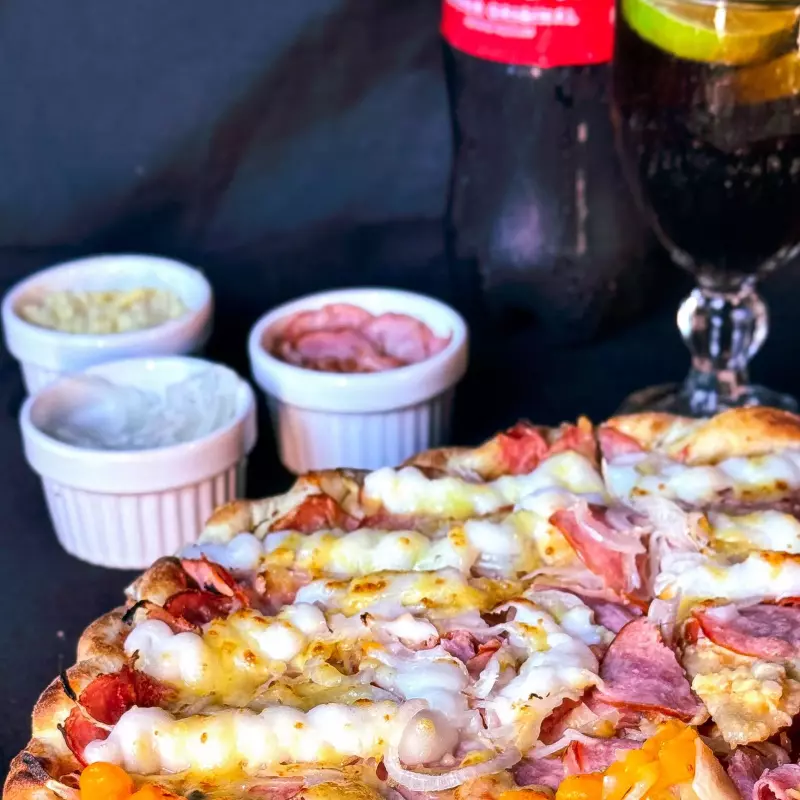 Calabresa com requeijão