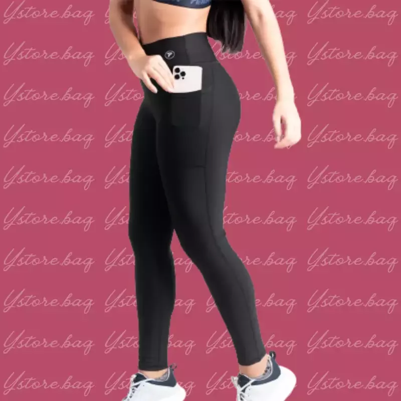Leggins con bolsillo negro