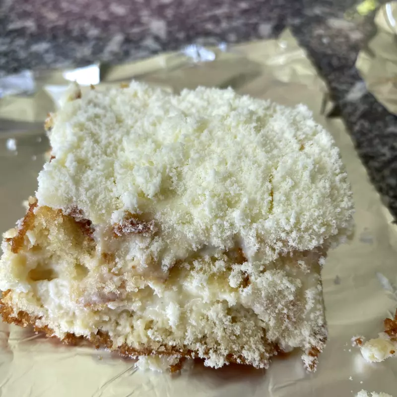 Bolo gelado de leite em pó