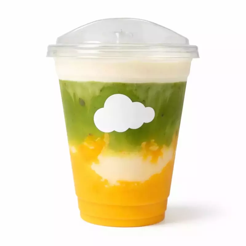 Mango Matcha Latte