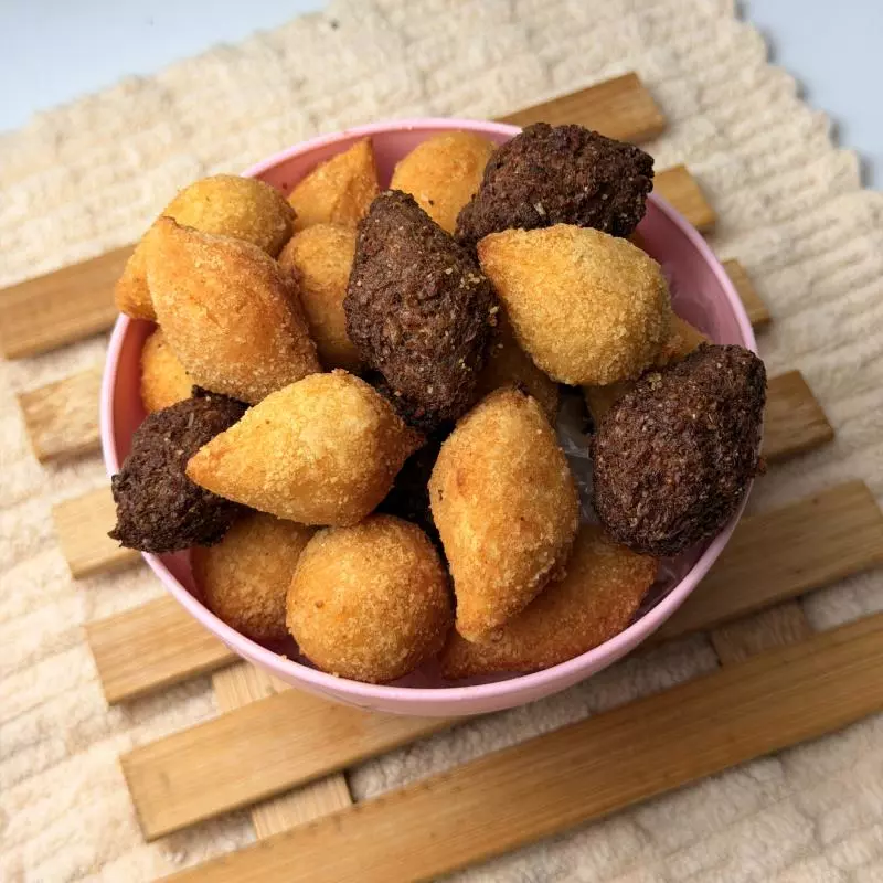 Marmitas mini salgados