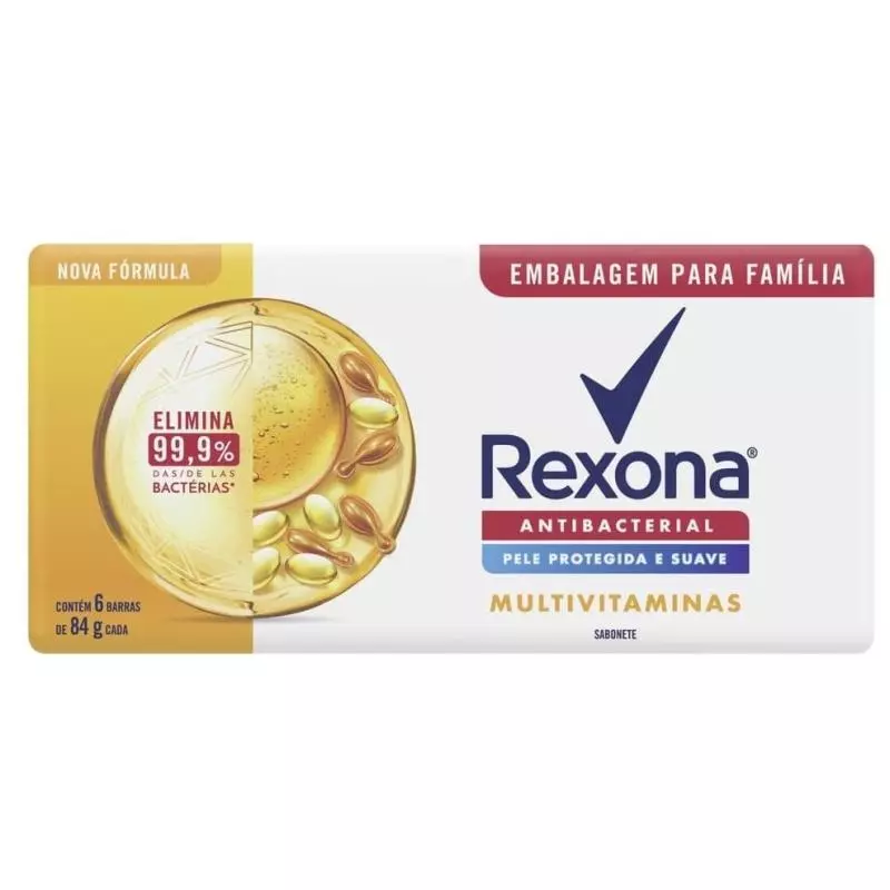 Sabonete Rexona Multivitaminas