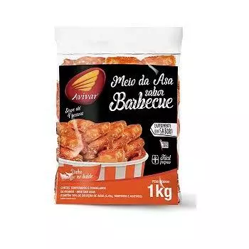 Meio da Asa Barbecue 1 kilo
