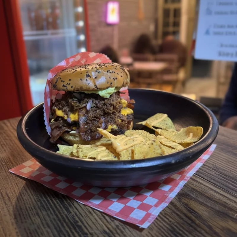 Hamburguesa Mexicana