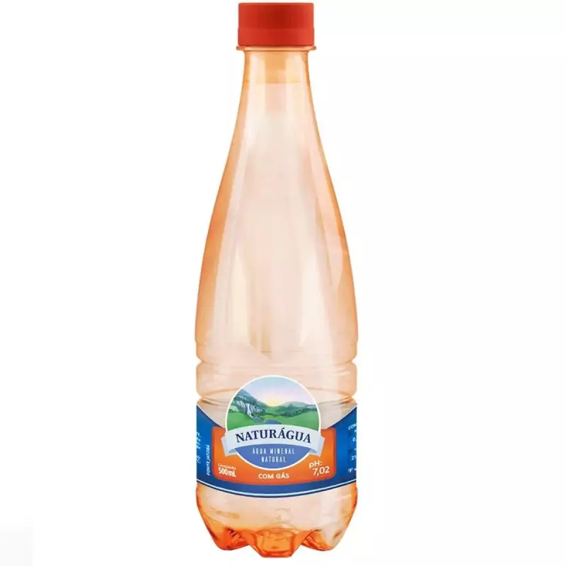 ÁGUA NATURÁGUA COM GÁS 500 ML