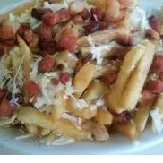 Fritas - REQUEIJÃO E BACON - PEQUENA