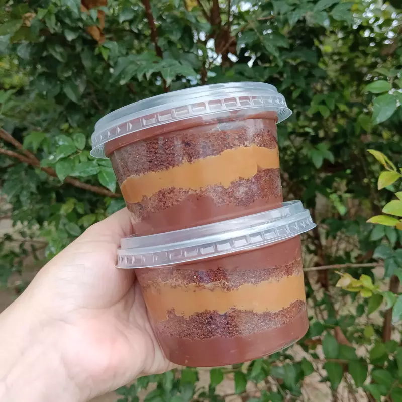 Bolo de pote Pão de Mel
