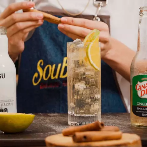 Mangostino Highball