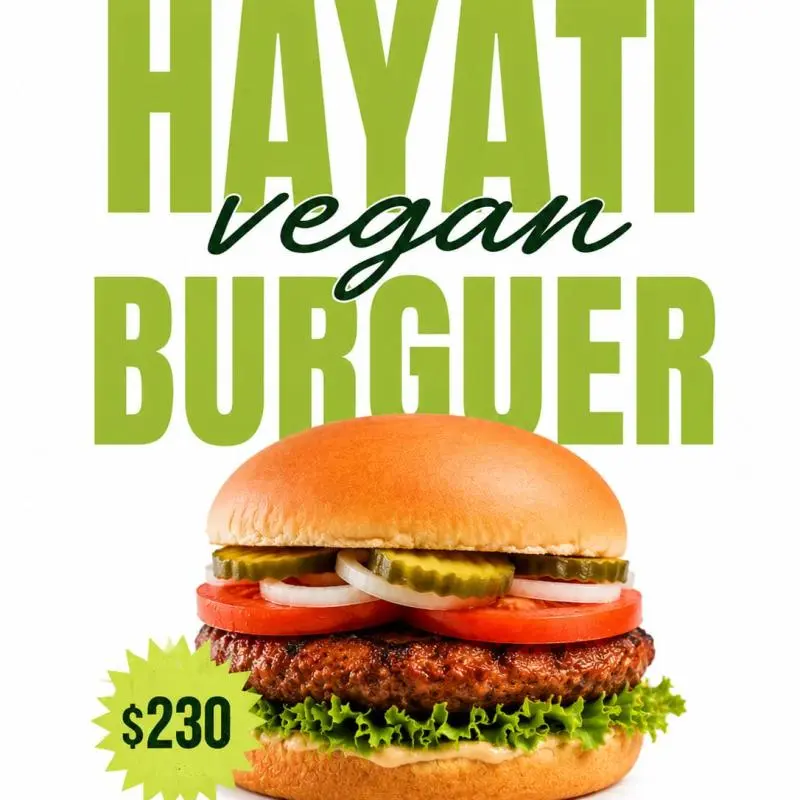 HAYATI VEGAN BURGER