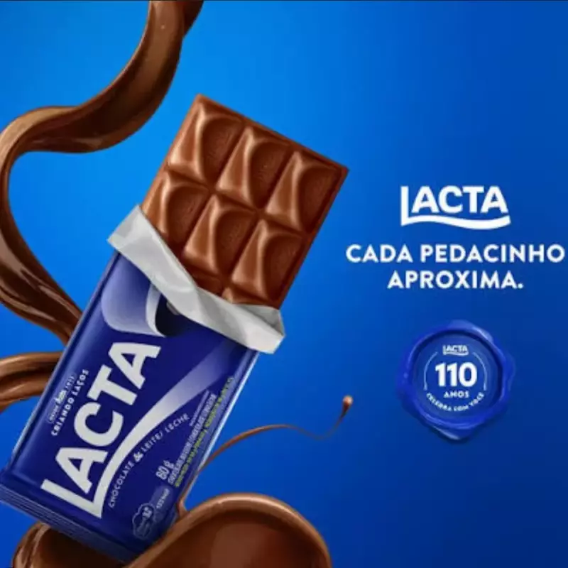 CHOCOLATE LACTA AO LEITE