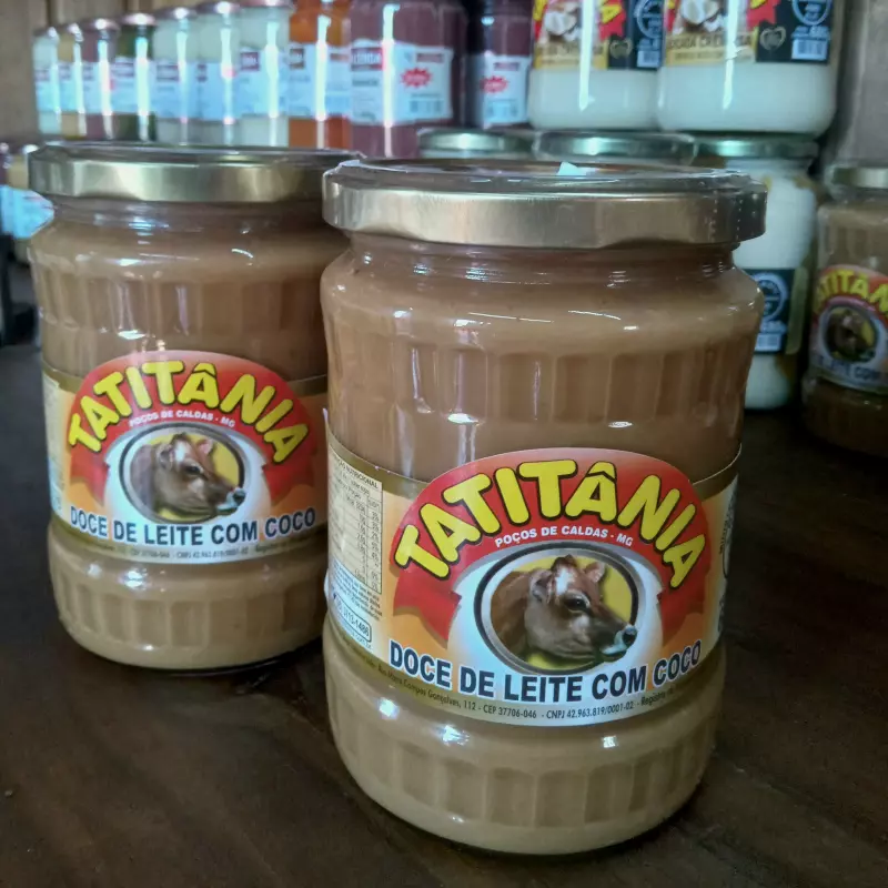 Doce de leite com coco 680g