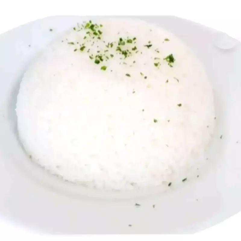 Porcion de arroz blanco