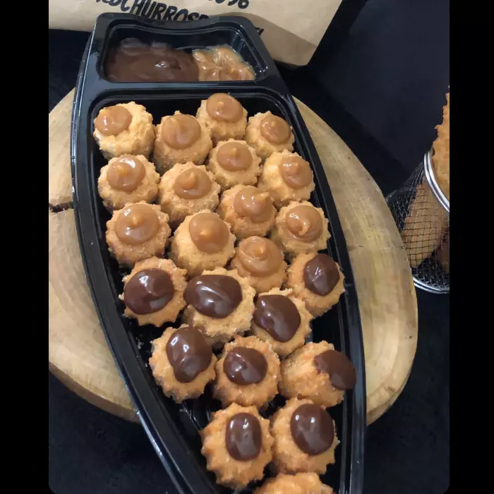 Bacar P com 21 mini churros