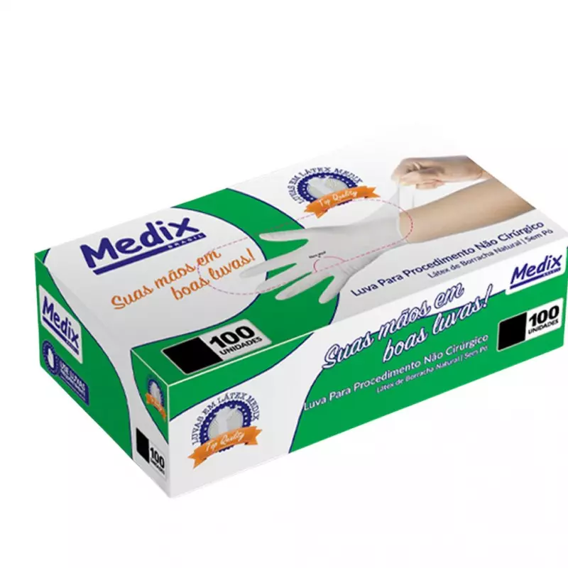 Luva Látex SEM pó G