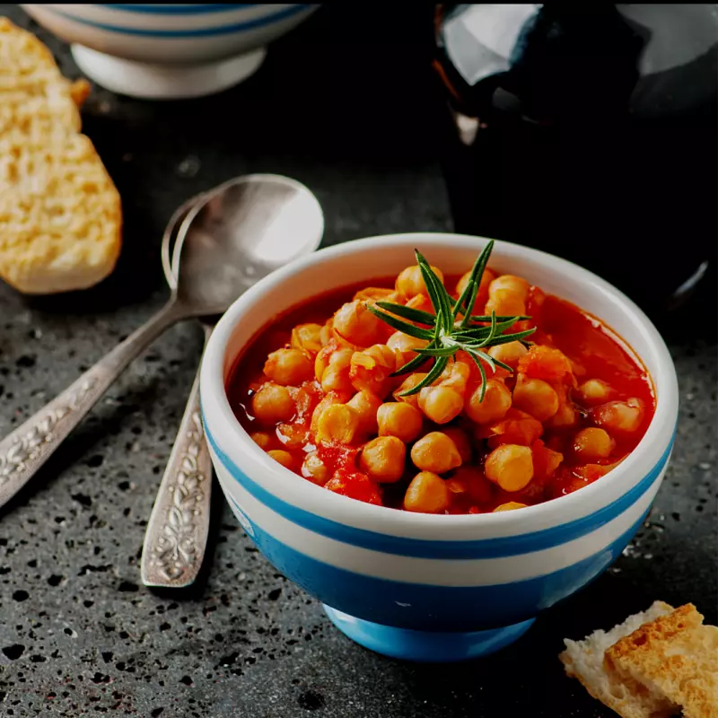 Sopa de Garbanzos Toscana