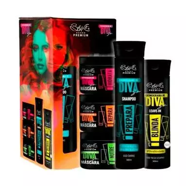 KIT CAPILAR CRONOGRAMA DIVA 5X1