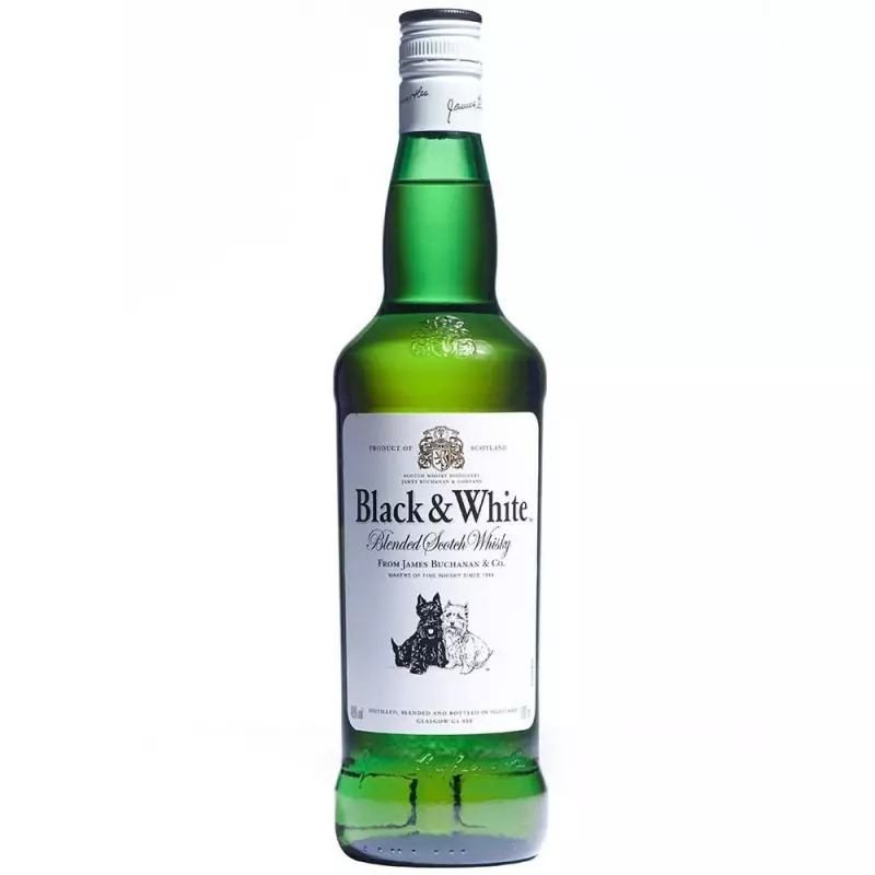Whisky Black White 1L