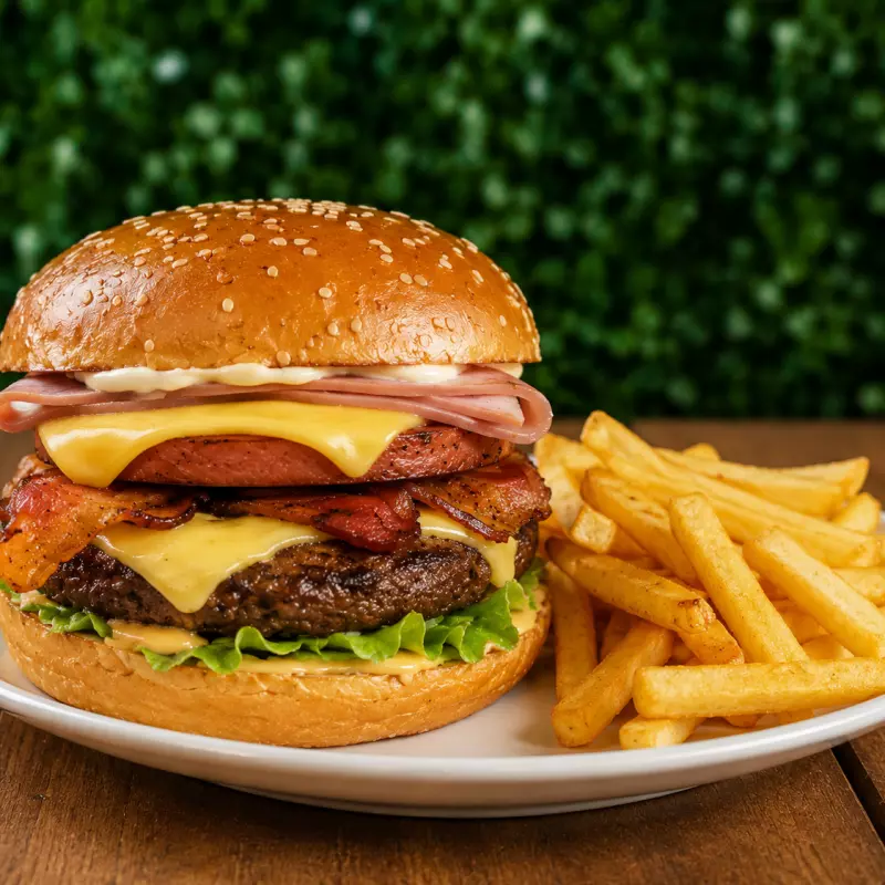 HAMBURGUESA CUBANA