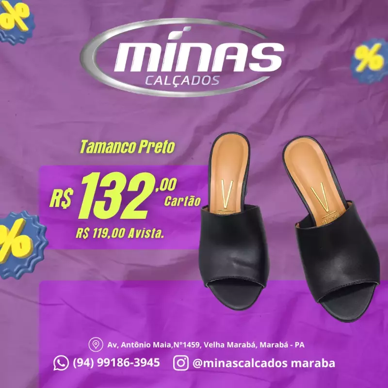 Tamanco Preto RF:6262455