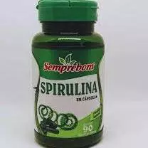 Spirulina 90 cápsulas - 500mg