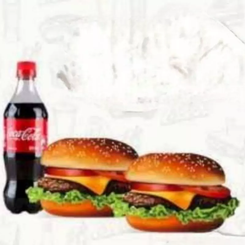 2 X EGG BACON + COCA 600 - COMBO 4