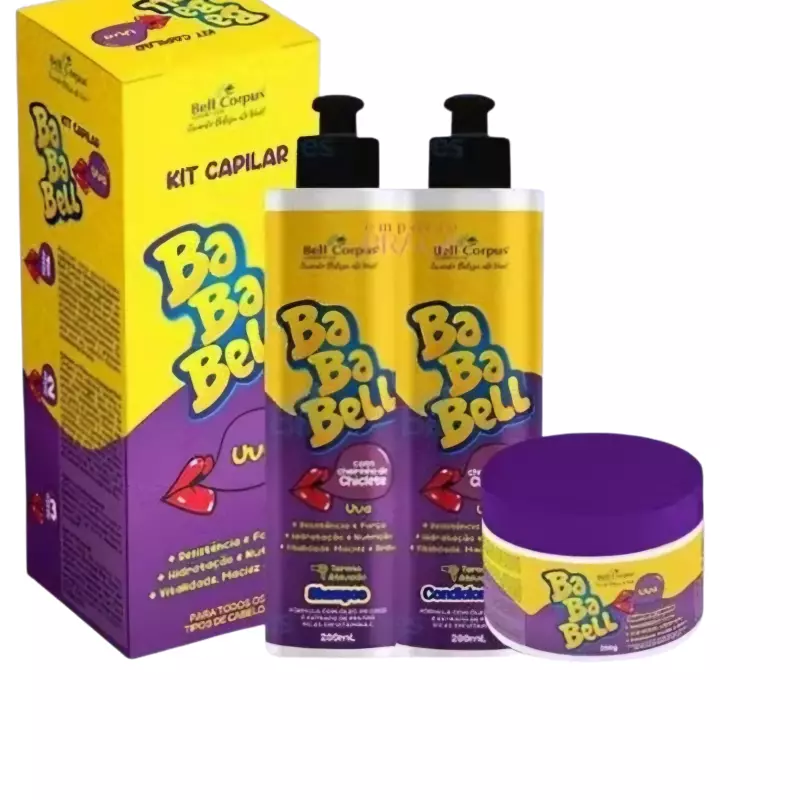 Kit Capilar 3x1 Bababell Uva