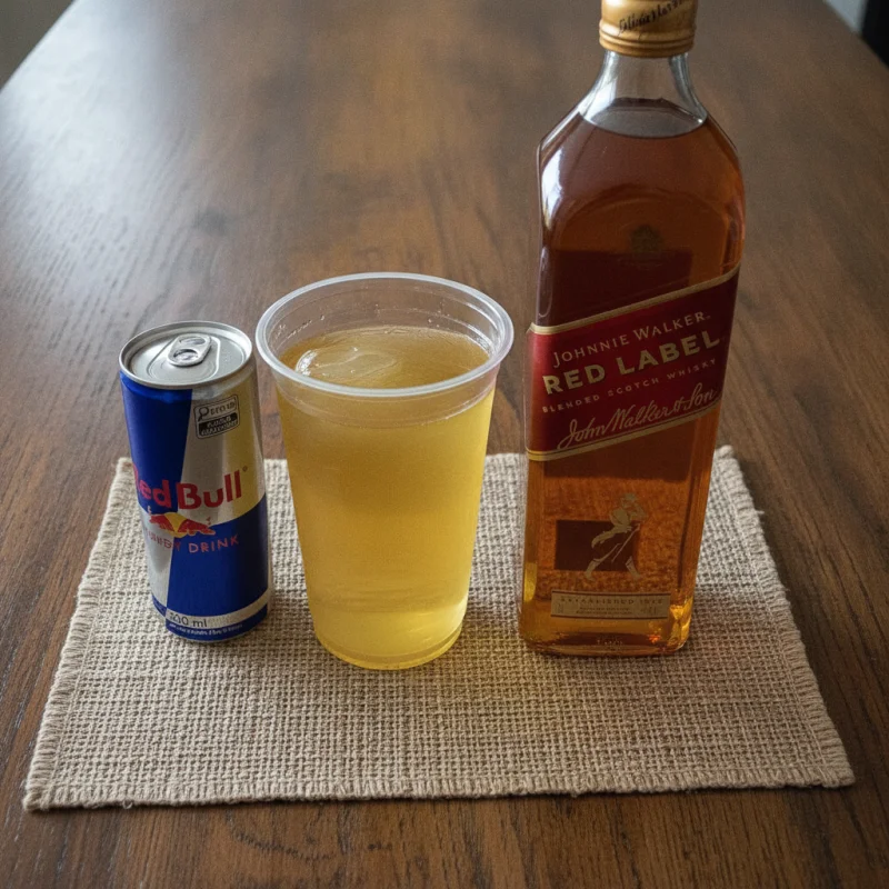 RED LABEL + RED BULL