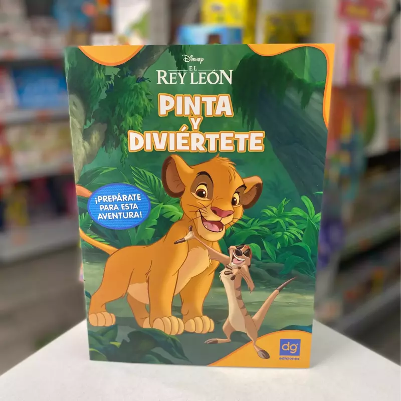 PINTA Y DIVIÉRTETE - EL REY LEÓN