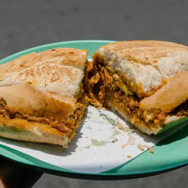 Torta de cochinita