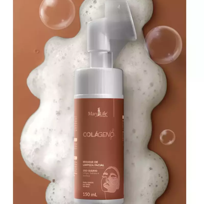 MOUSSE DE LIMPEZA COLÁGENO 150ML