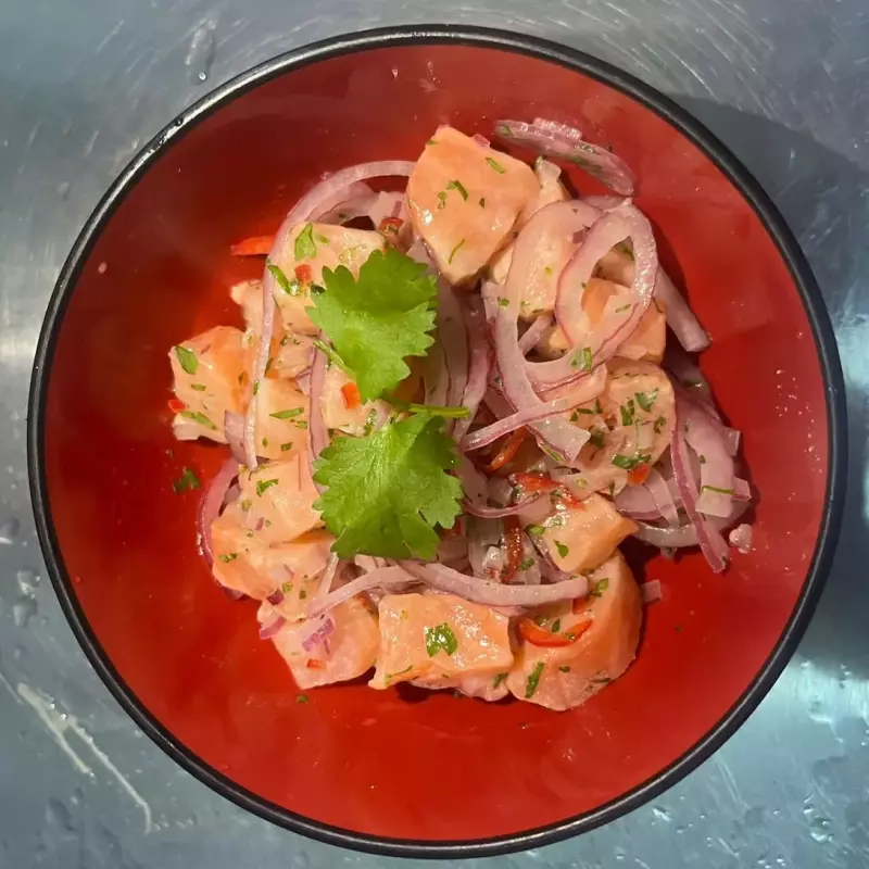 Ceviche de salmão 150g