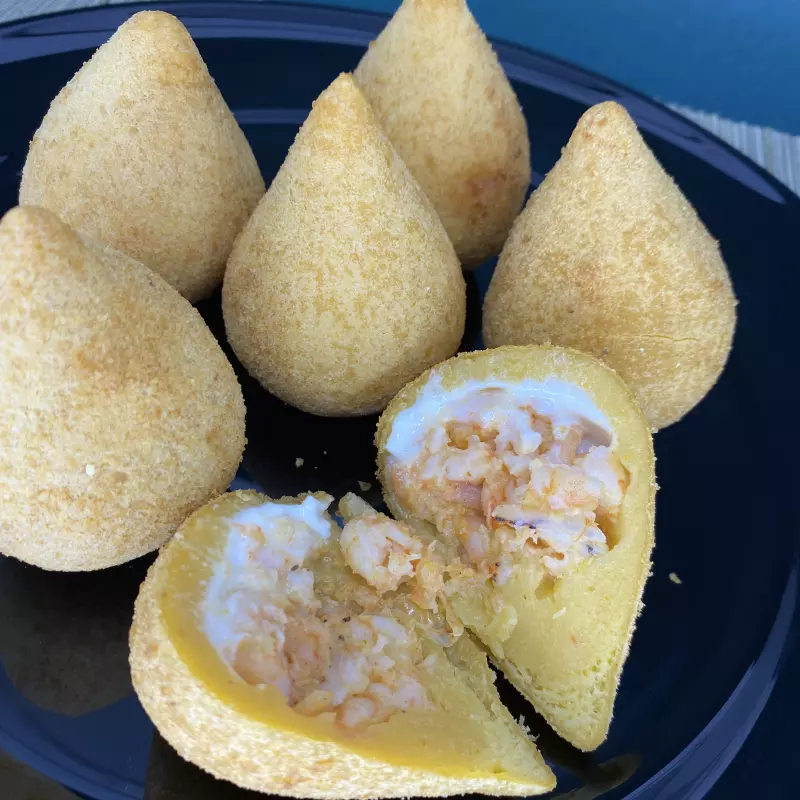 Coxinhas de Camarão c/ Catupiry