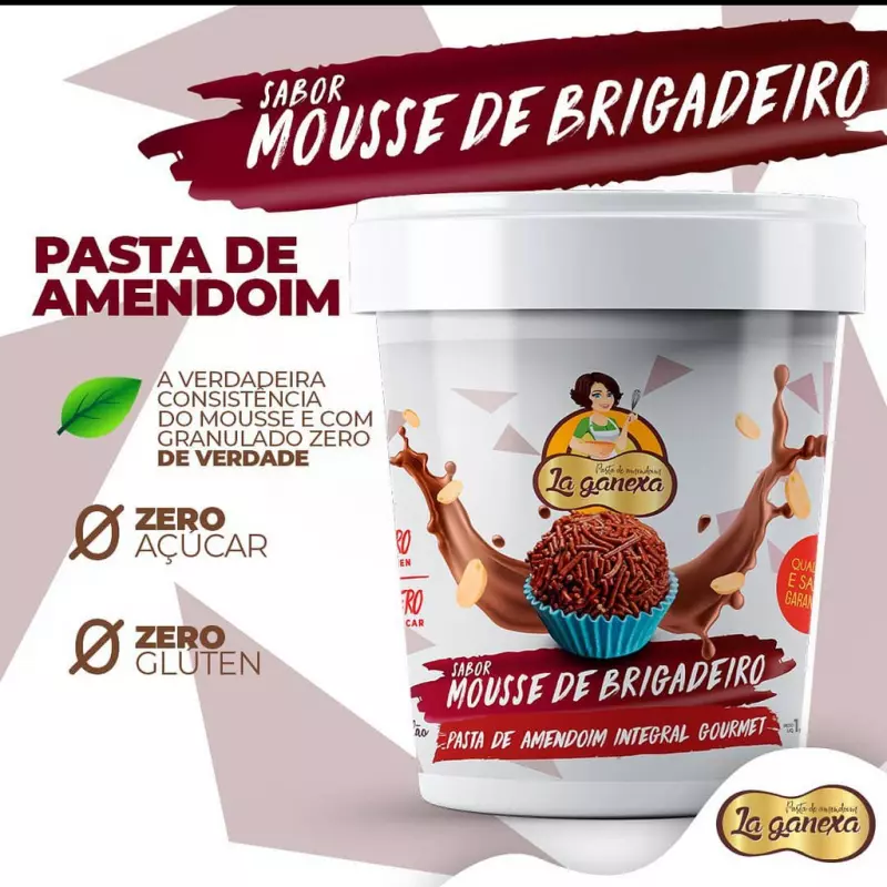 Pasta de amendoim La Ganesha  450gr