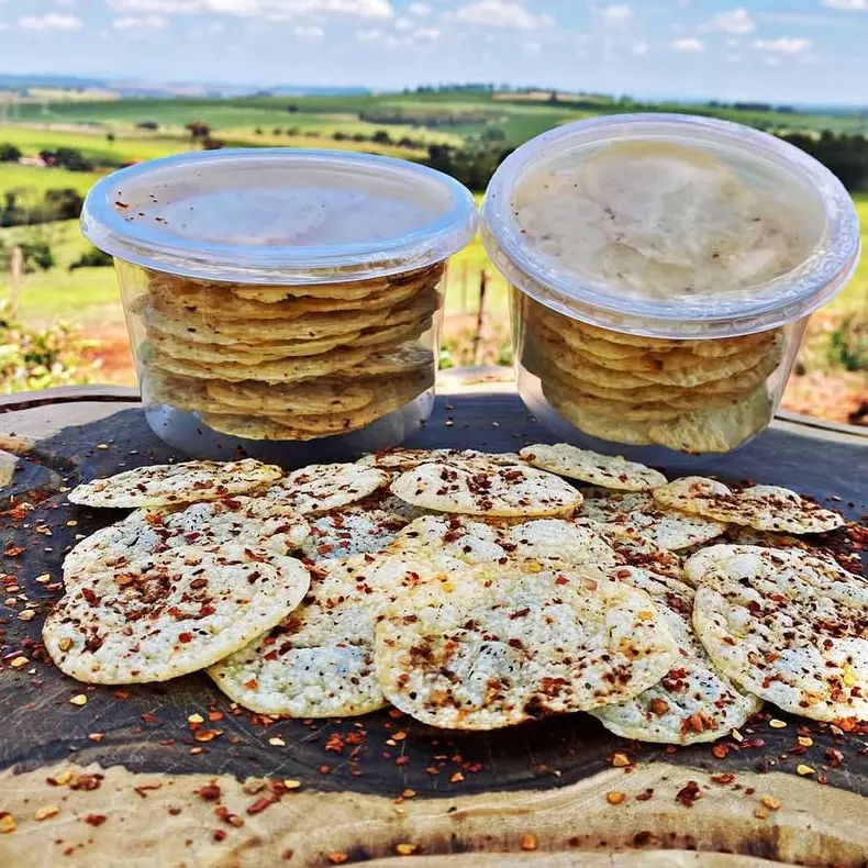 Provolone Desidratado Lemon Pepper