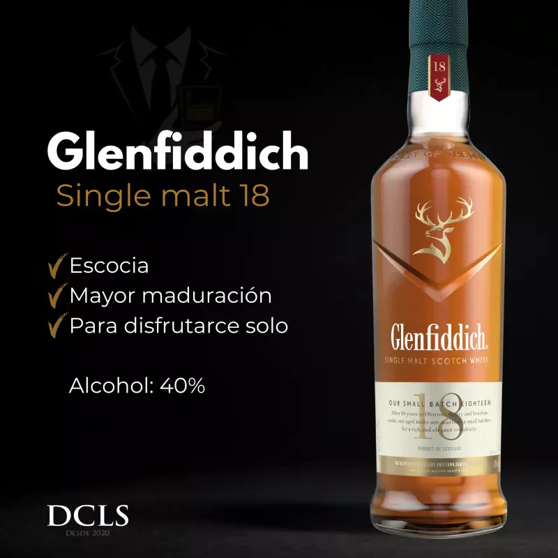Glenfiddich Single Malt 18