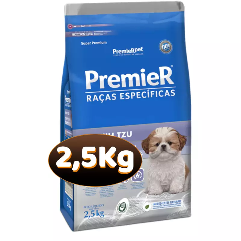 2,5 Kg - PremieR Shih Tzu Filhote